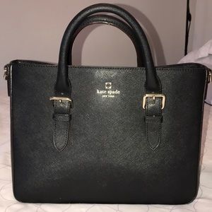 Black Kate Spade tote